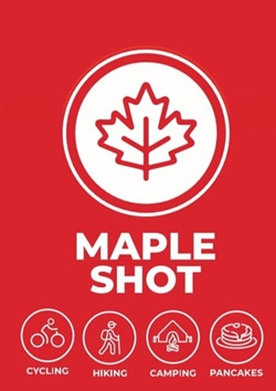 Maple Dude Maple - Shots Cycling Hiking Camping Pancakes